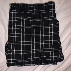 cute and stretchy plaid pants!